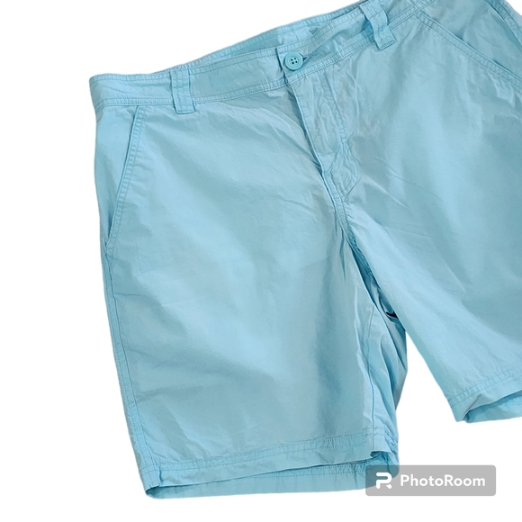 Mens Columbia Shorts Size 34 light blue - Picture 3 of 8